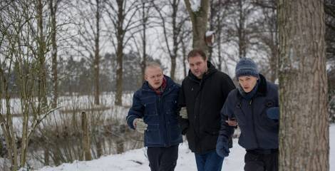 3 manen lopen gearmd in de sneeuw